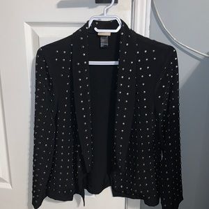 H&M studded crop Blazer Jacket